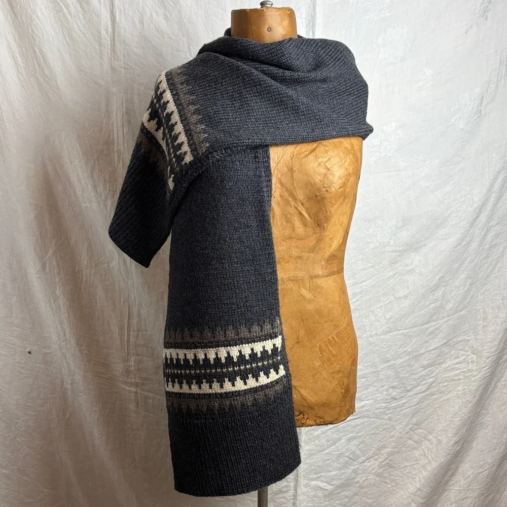 NWT Men's Banana Republic 100% Wool Knitted Scarf